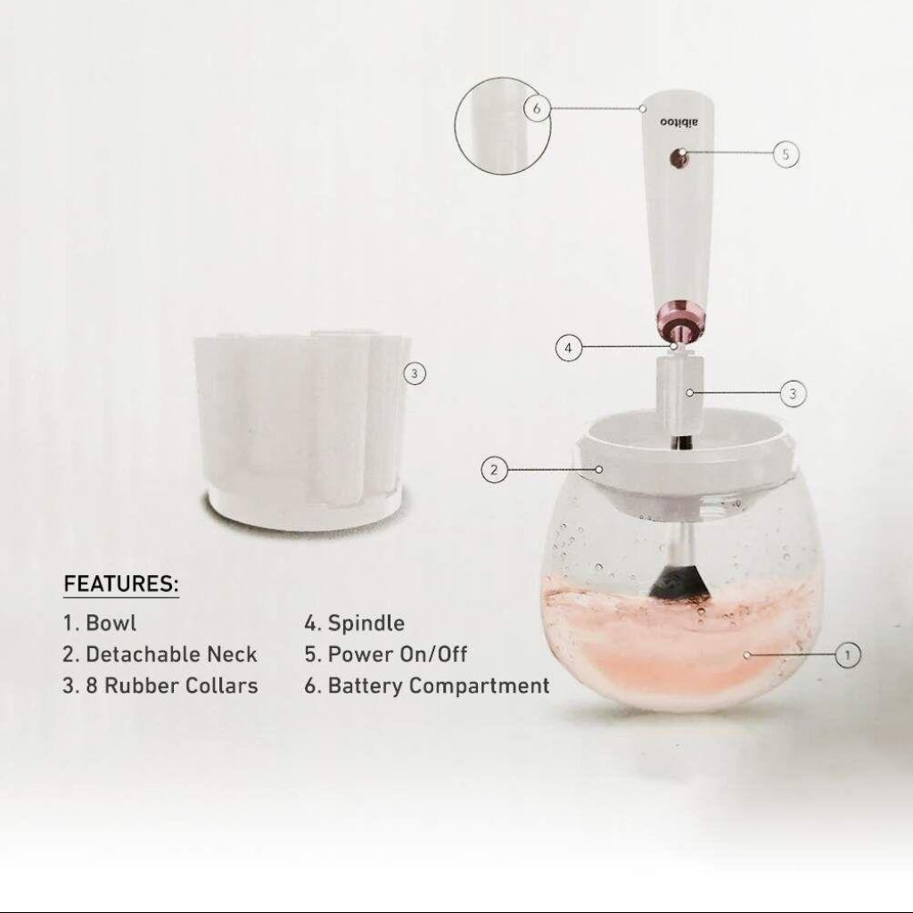 Automatic Electric Makeup Brush Cleaner – Quick & Easy Cleaning