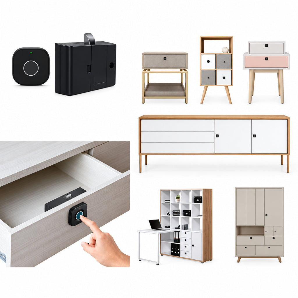 Smart Biometric Fingerprint Cabinet & Drawer Lock