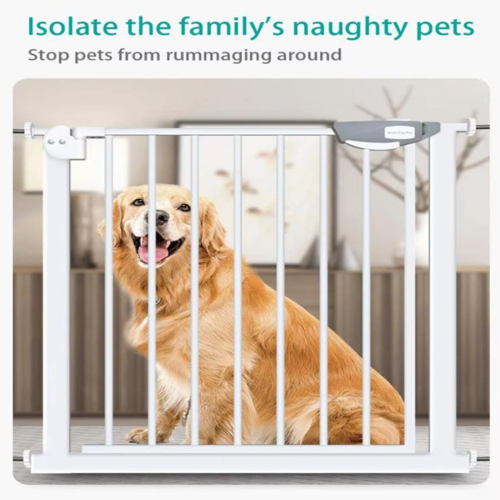 Child Safety Gate Guard – Pressure Mounted Indoor Security Gate for Stairs, Hallways & Doorways