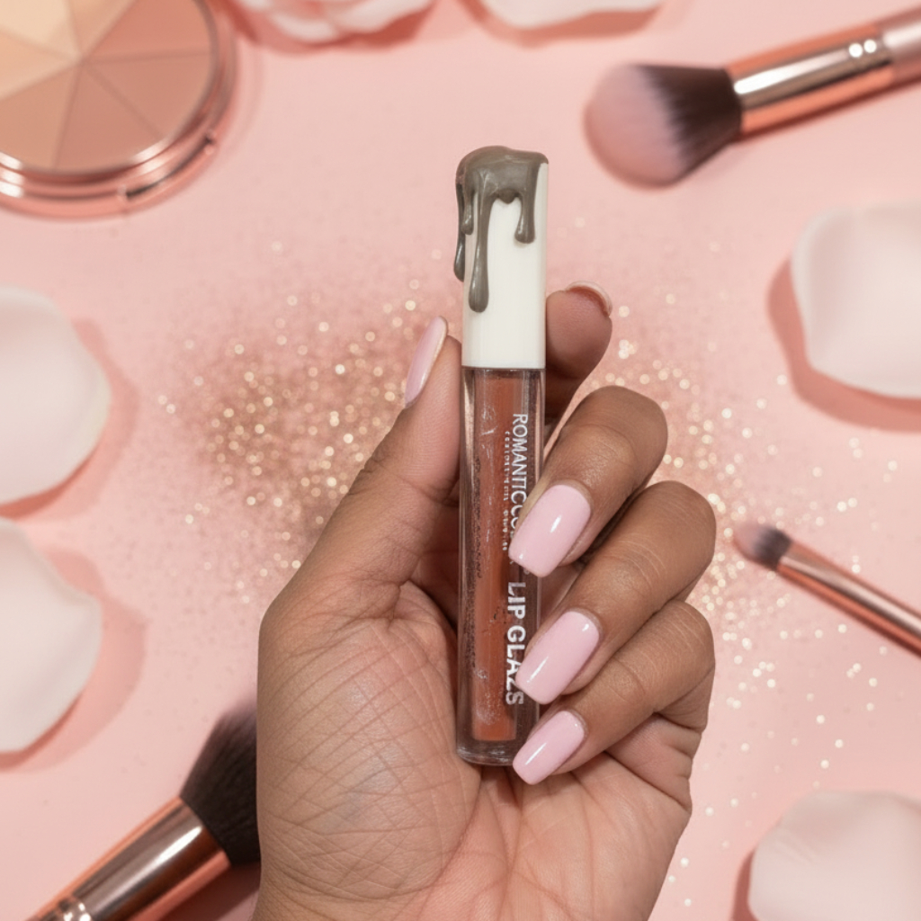 Romantic Color Lip Glaze – High-Shine Liquid Lip Color