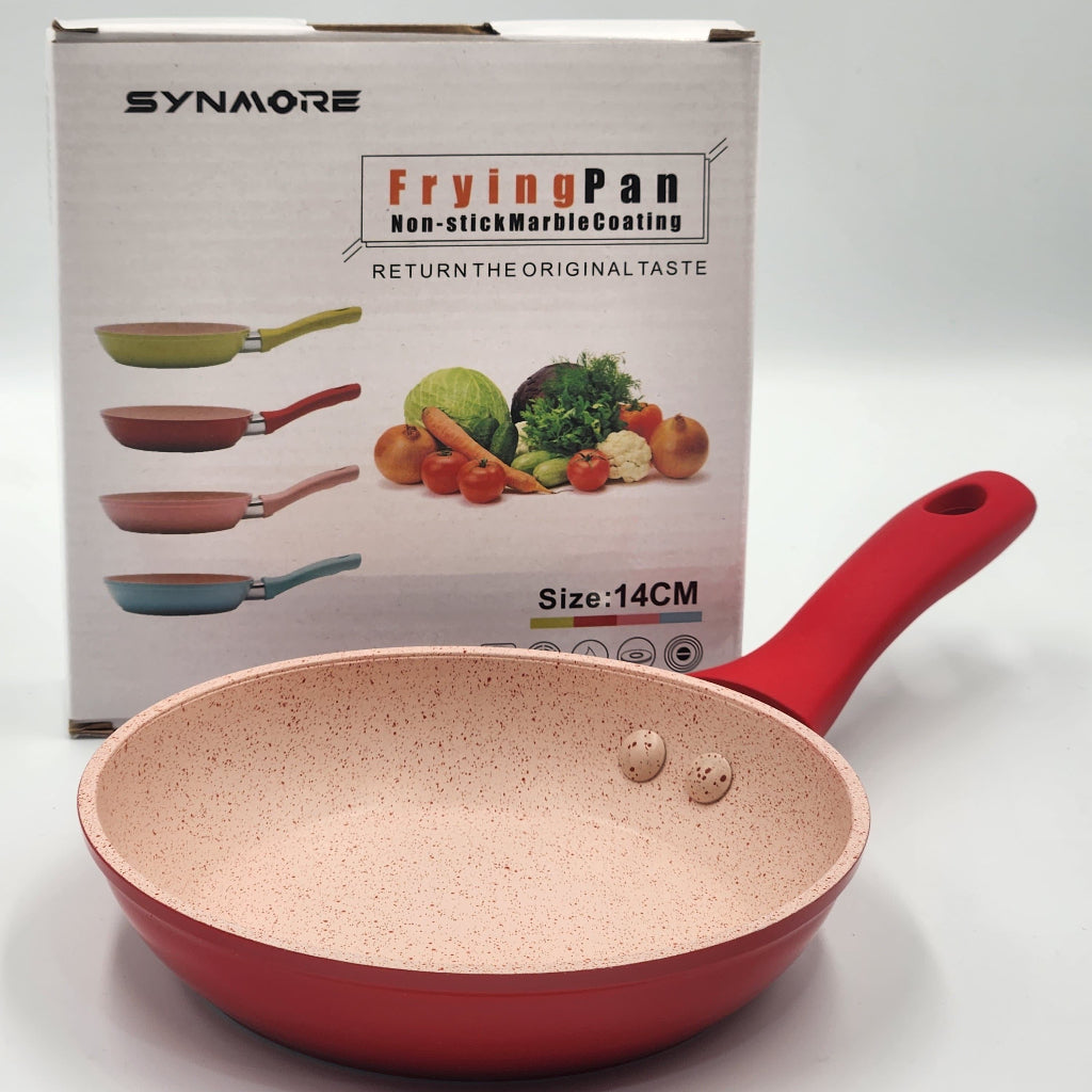 Non-Stick Frying Pan, 14cm Non-Stick Frying pan - Suitable for Gas Stoves, Induction Cookers,Easy to Clean.
