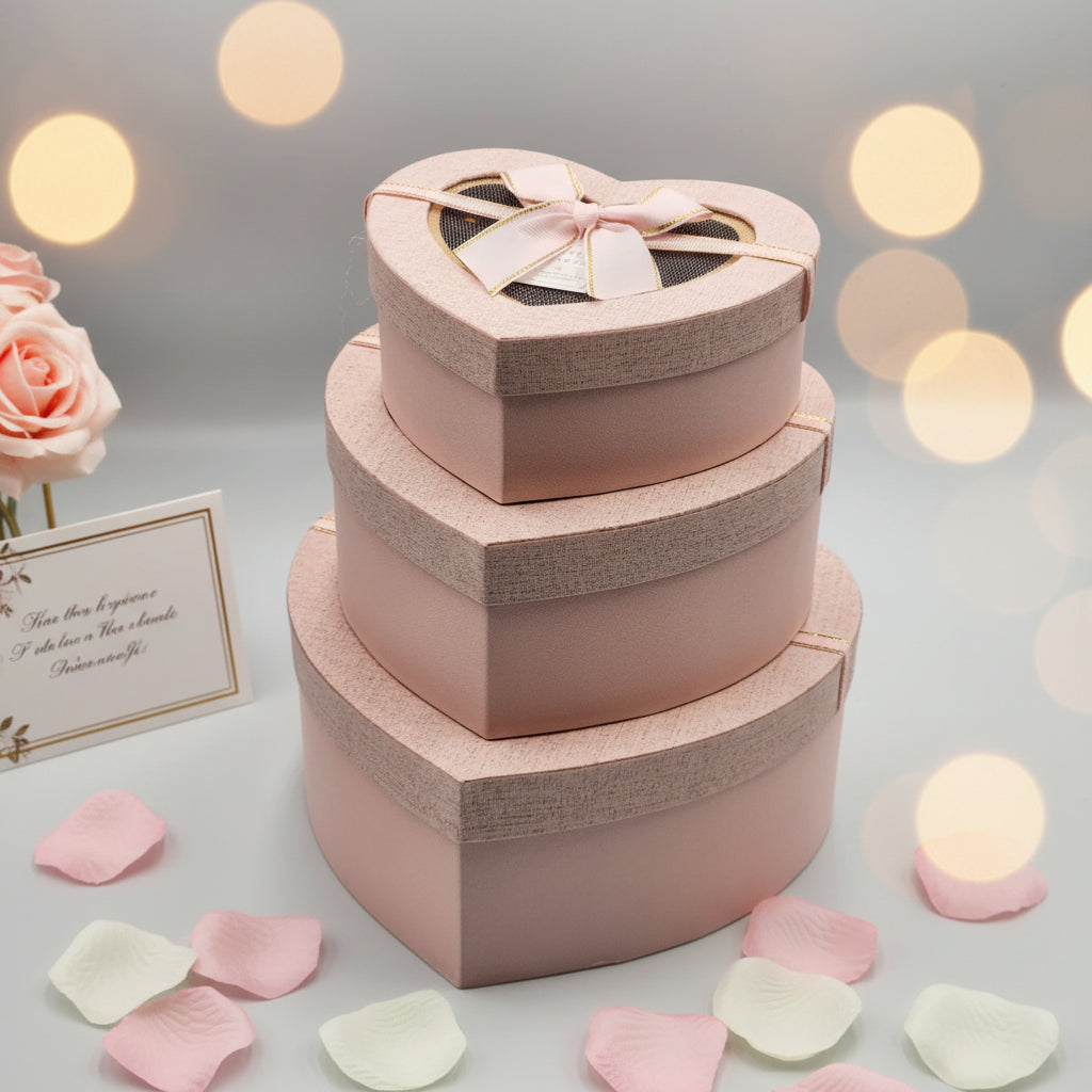 Love Pattern Gift Box – Perfect for Birthdays, Anniversaries & Weddings