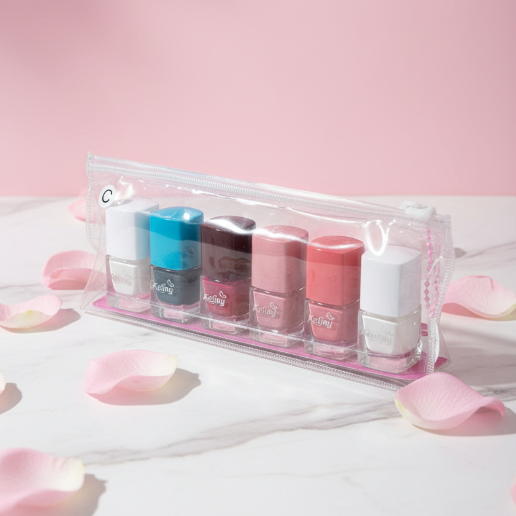 Keliny Premium 6-Piece Nail Polish Set – Assorted Color Collection