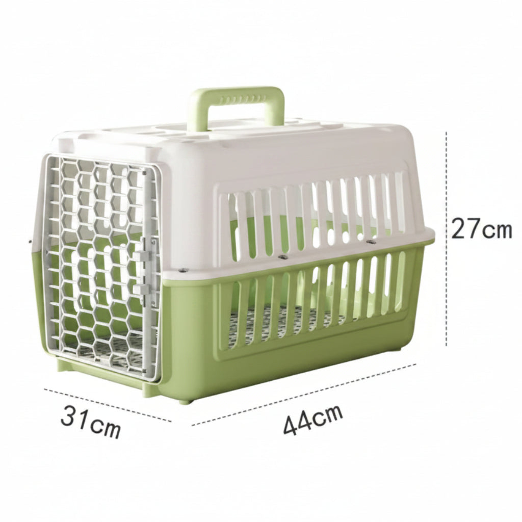 Pet Travel Box – Portable Pet Carrier Cage for Cats & Small Dogs