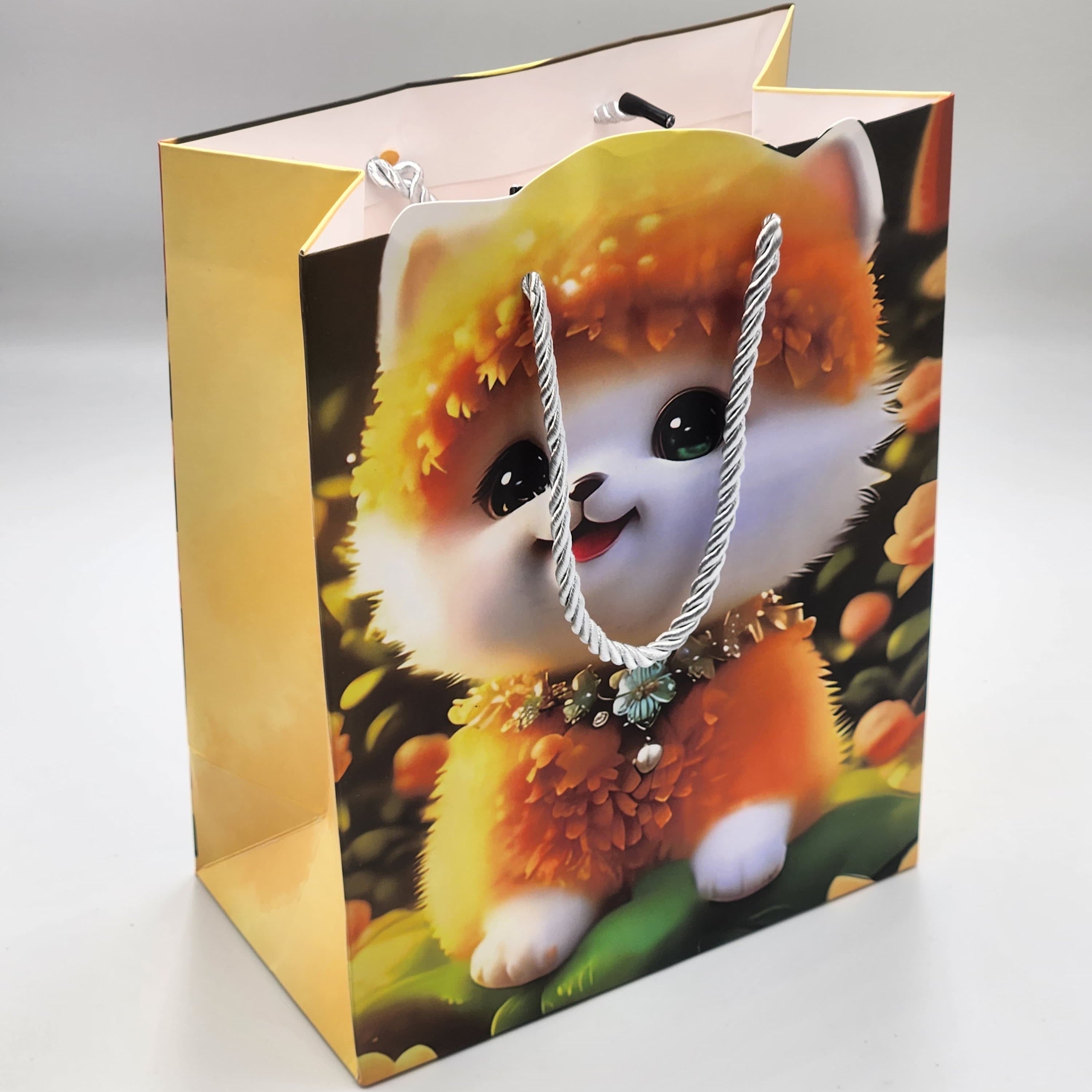 Animals Gift Bag For Birthday Party Gift Packing Bag ( Size Small -18*23*10 cm )