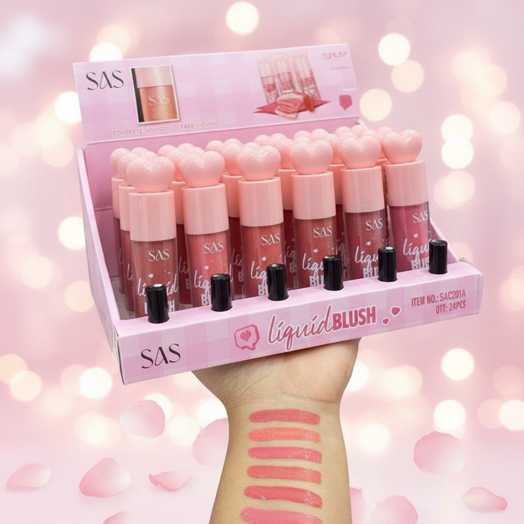 SAS Silky Liquid Blush – Even Color & Long-Lasting Natural Glow Blush