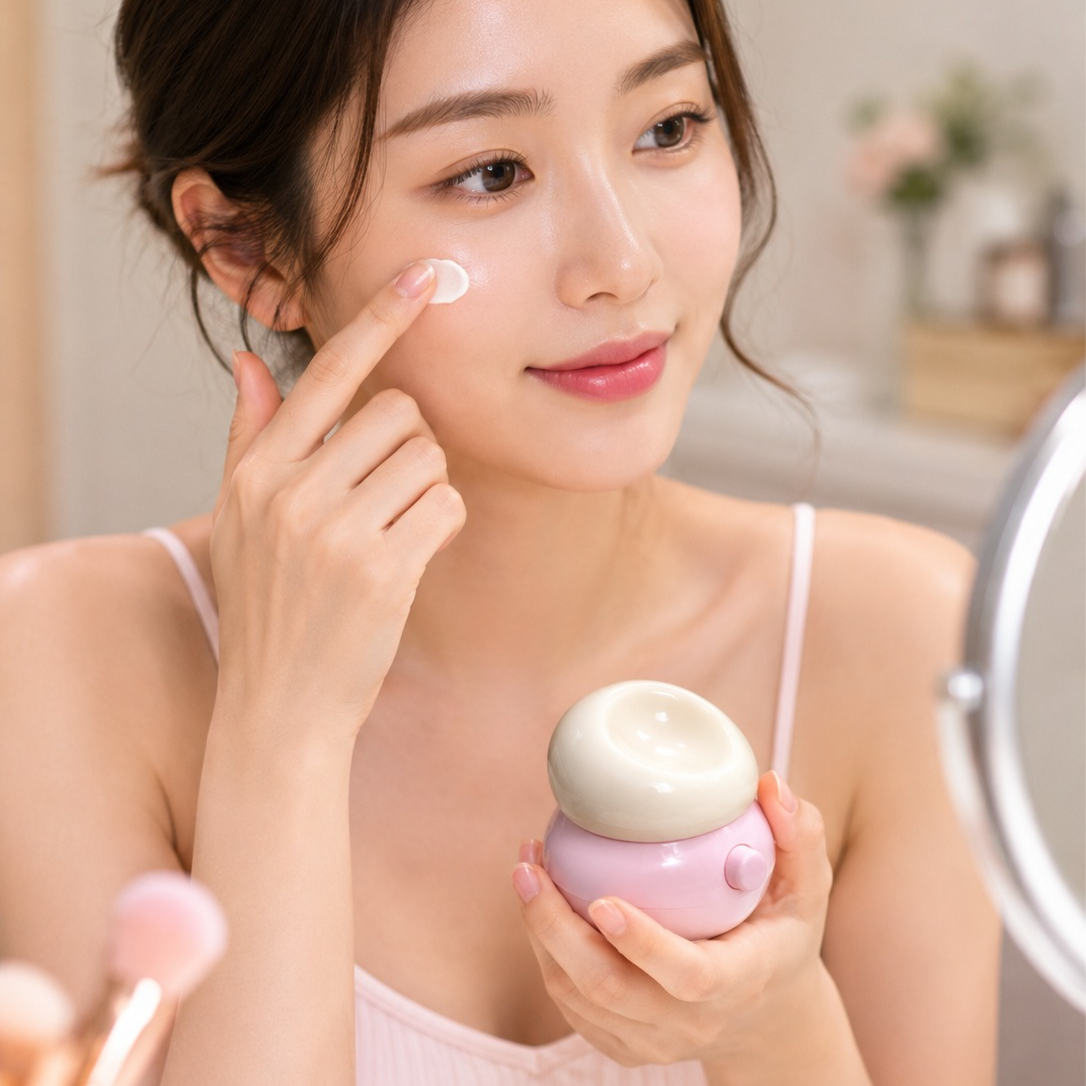 Multi-Purpose Cheek & Lip Cream – Blendable Soft Blush and Lip Tint Balm