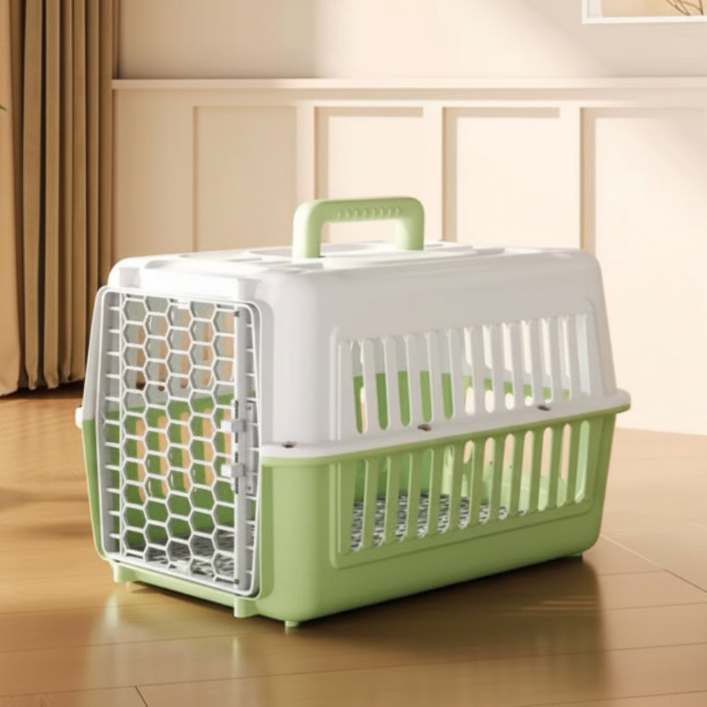Pet Travel Box – Portable Pet Carrier Cage for Cats & Small Dogs