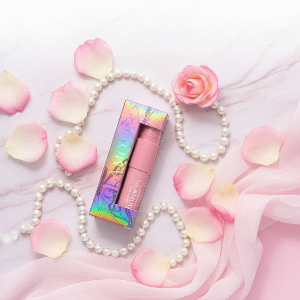 Romantic Color Glamour Liquid Blush (25ml) – Highly Pigmented, Blendable Matte Cream Blush for Cheeks, Eyes & Lips