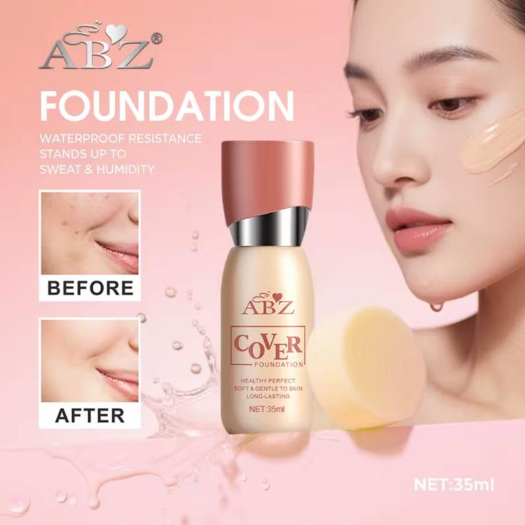 ABZ Cover Foundation 35ml – Perfect & Long-Lasting Formula