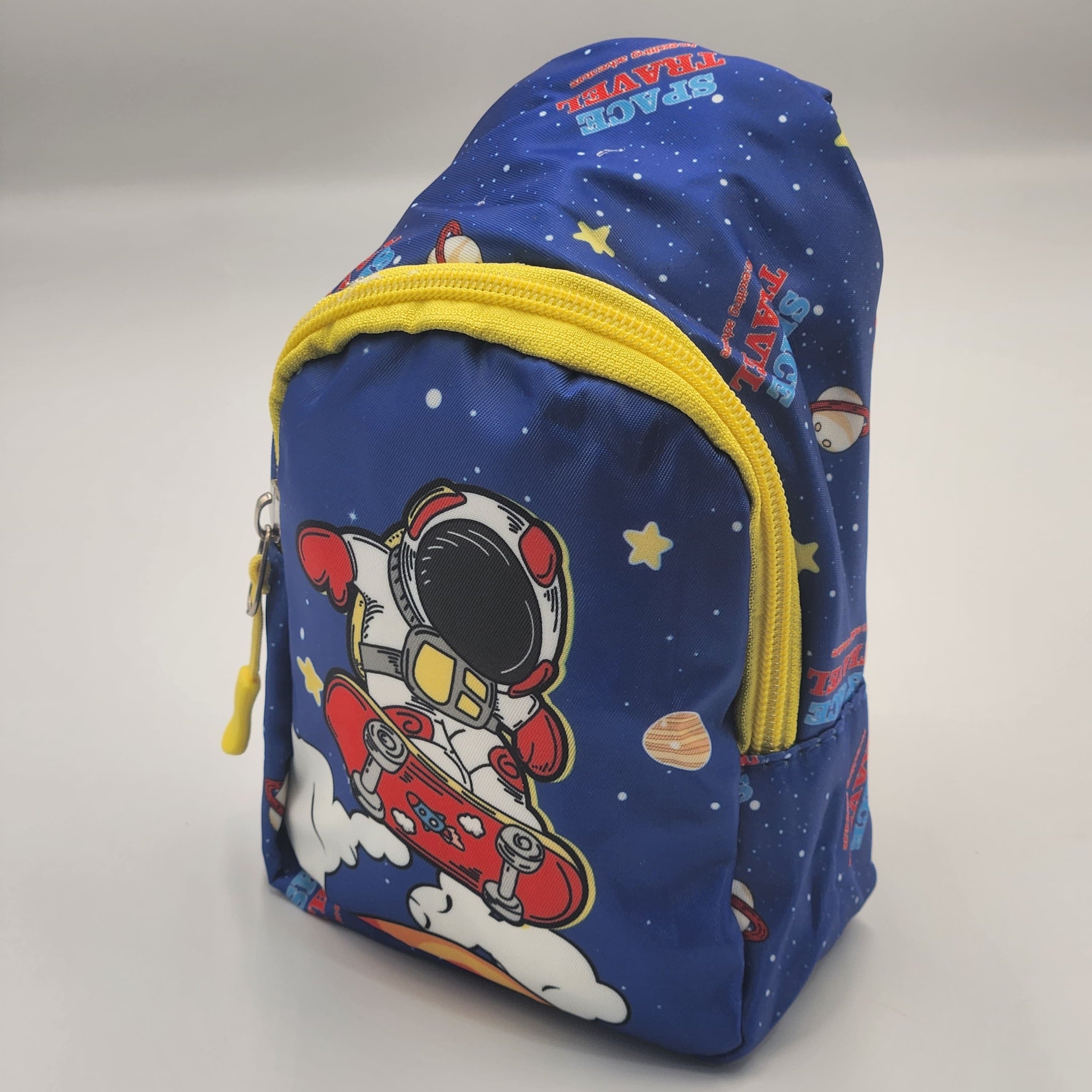 Kids Crossbody Bag,Size 18 cm in height and 13 cm in width,Backpacker purse with Adjustable Strap, School Accessory, Cartoon style