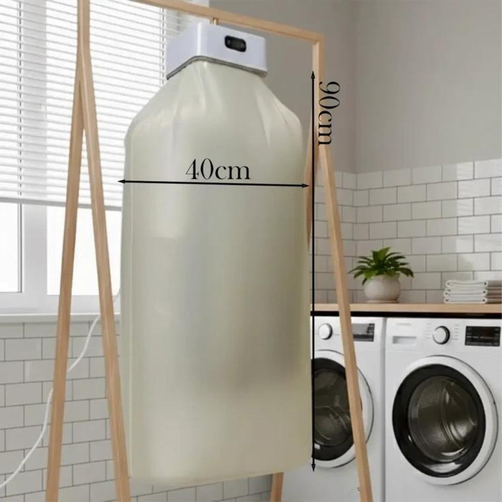 Portable Quick-Dry Clothes Dryer – 2-Pin Plug Powered