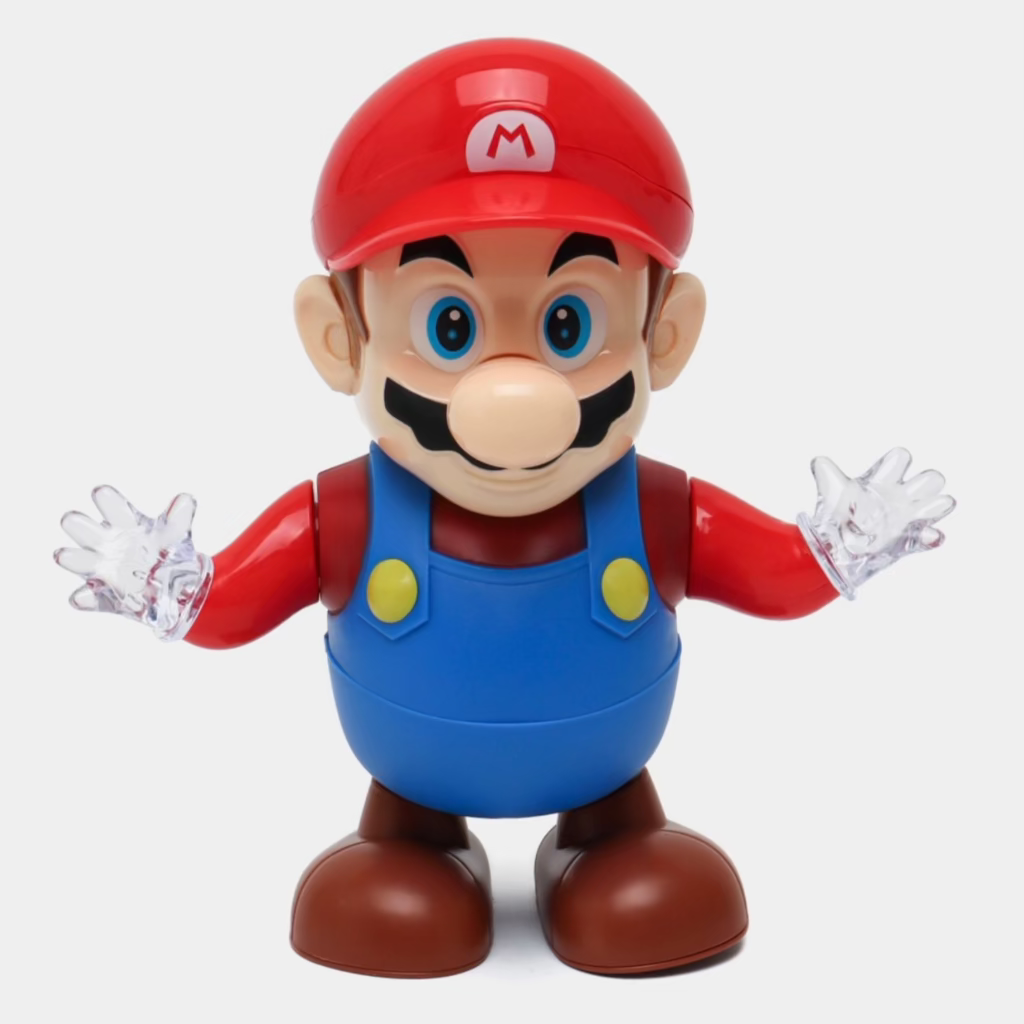 Mario Walking Toy – Light-Up Action Figure with Motion & Fun Sounds