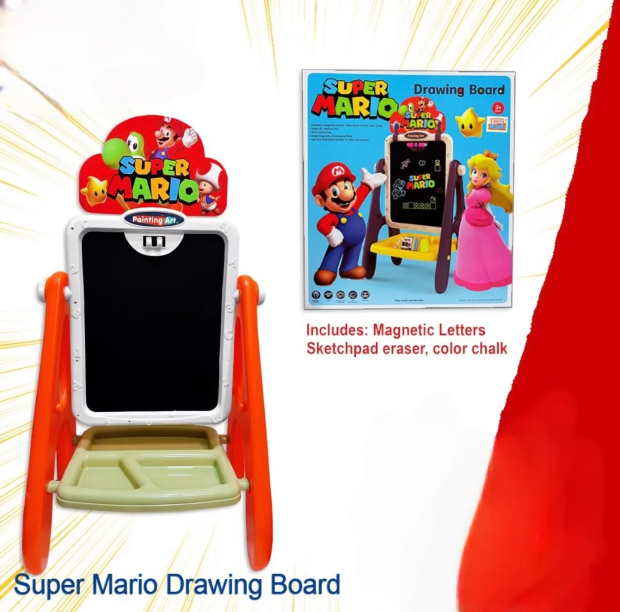 لوحة رسم سوبر ماريو – حامل فني ممتع ومبتكر للأطفال